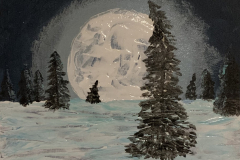 sogni di legno - dipinto